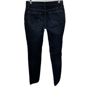 KanCan Estilo Girl Sz 9 Mid Rise Skinny Jeans Stretch Pockets Dark Zip Up Denim